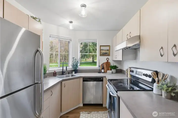 Stainless steel appliances