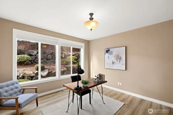 Bedroom #4 or private office, work out room, craft room.   So many options!