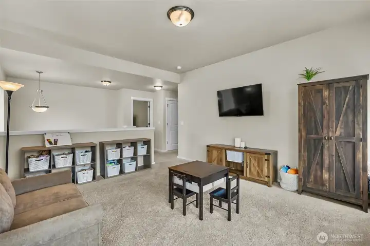 Bonus room upper level