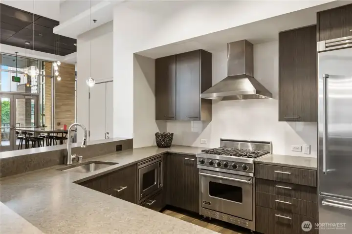 Owner Amenities located in Tower One on Floor 3. Party Room, Spa, and Sauna.