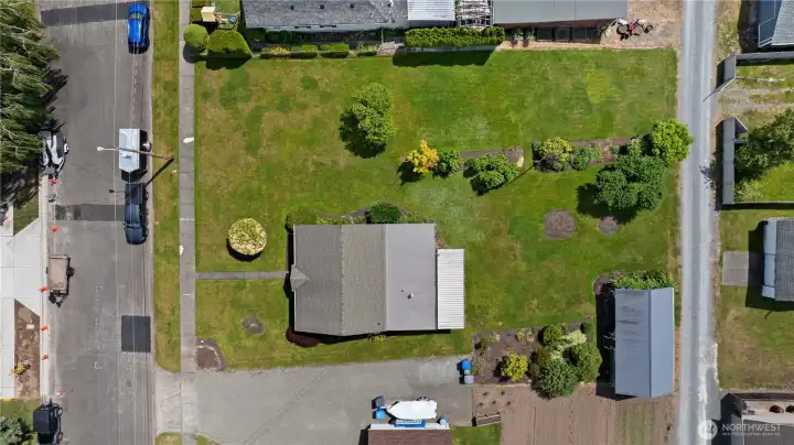 Aerial of home site Aerial of home site