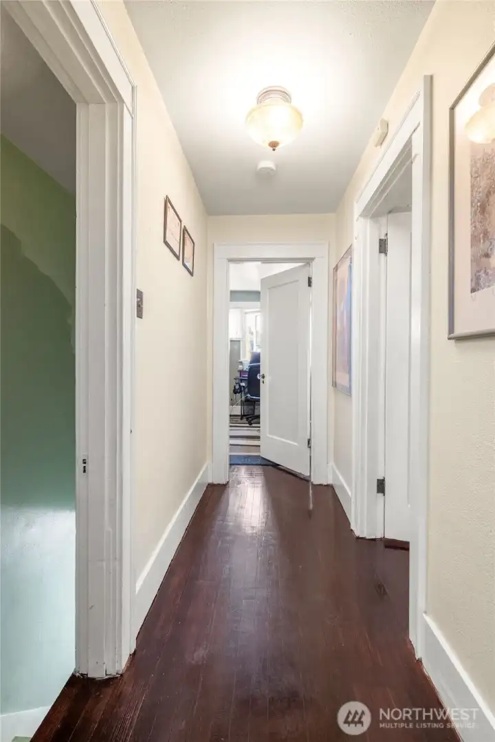 Upper floor hallway