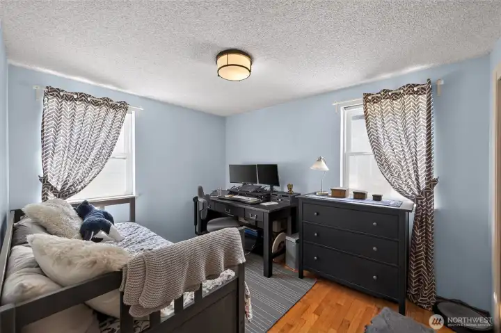 Secondary bedroom on the main level