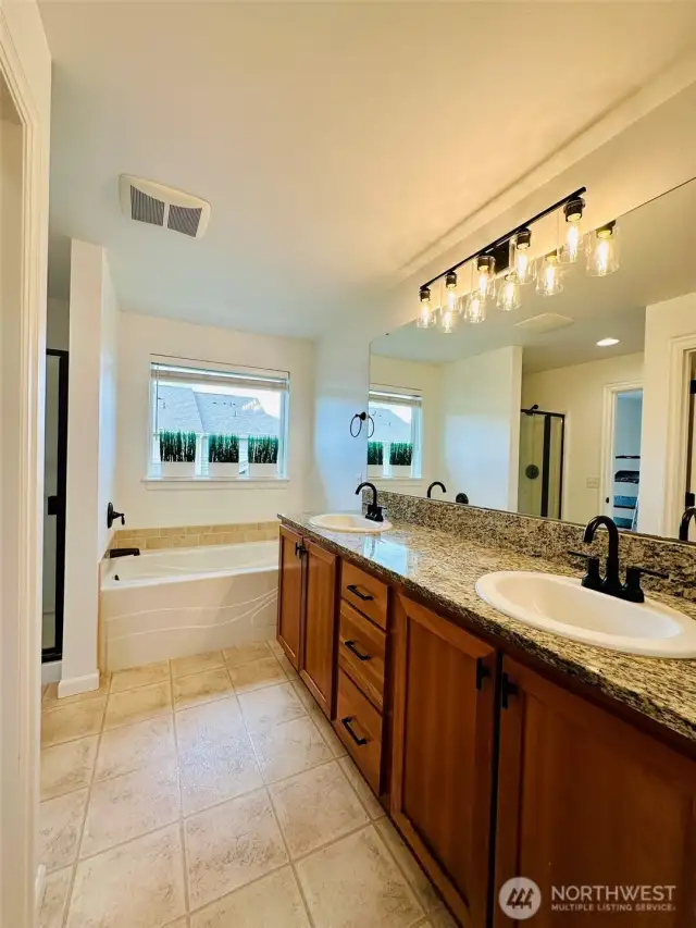 New faucets, new lighting, new toilet. new knobs.