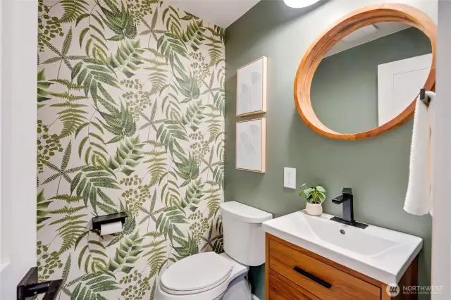 Half bath on main level