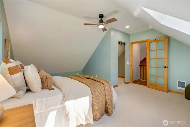 2nd bedroom on upper level