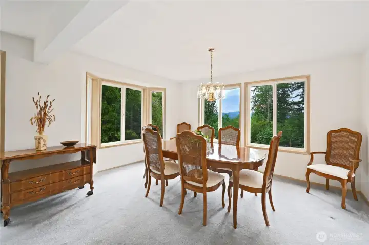 Enjoy the territorial view from the wood wrapped double windows