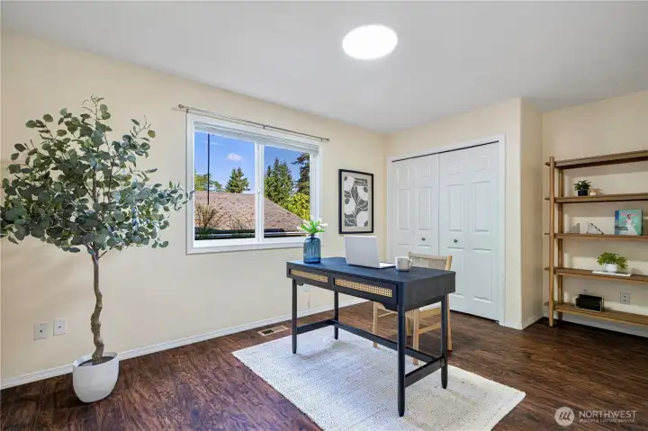 Main floor bedroom/office