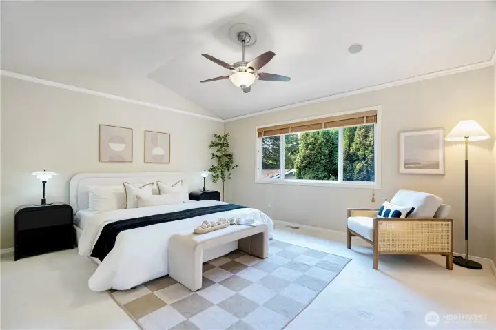 Big master bedroom