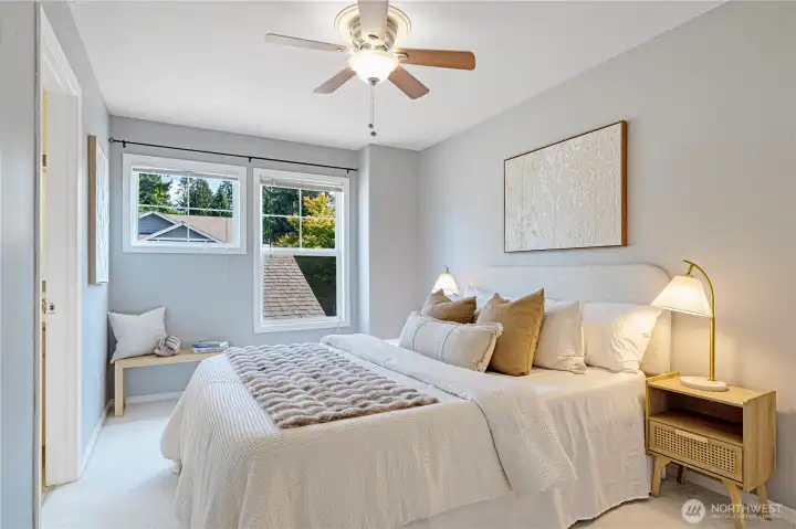 Upstairs secondary bedroom 1