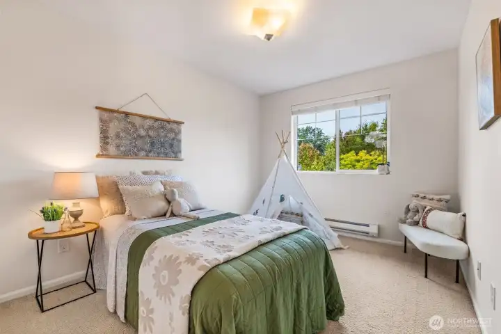 Your third bedroom with a spacious closet not pictured here.