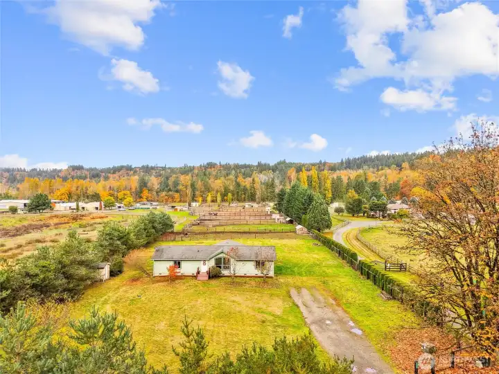 2.7 Acres of usable space!