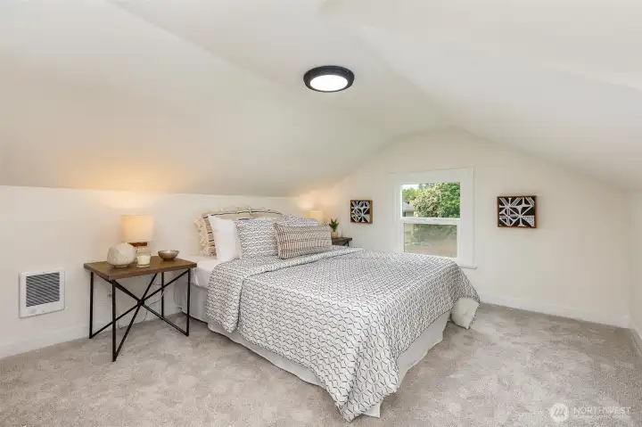 upstairs bedroom