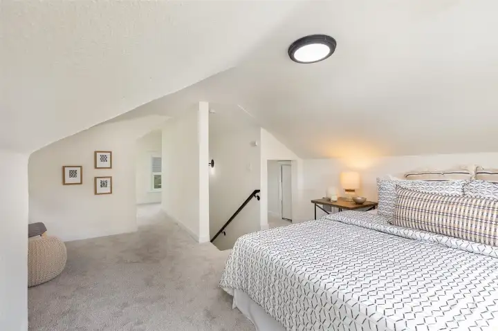 upstairs bedroom