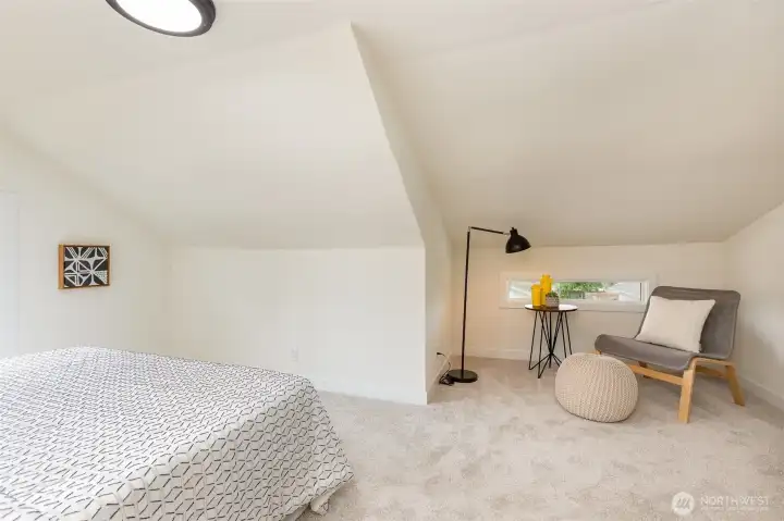 upstairs reading nook