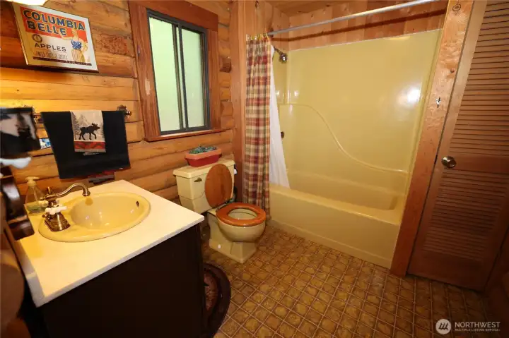 Full bathroom upstairs