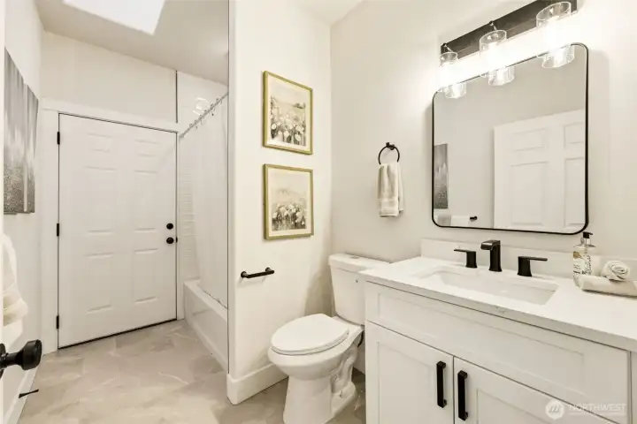 Second full bath.