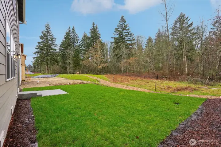 Greenbelt behind for the ultimate privacy.   Pictures are for representational purposes only, colors and features may vary.