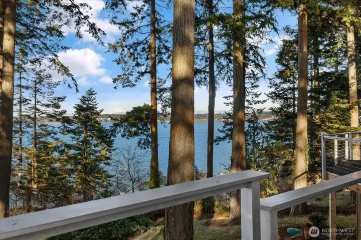 Wonderful Water View from the Deck
