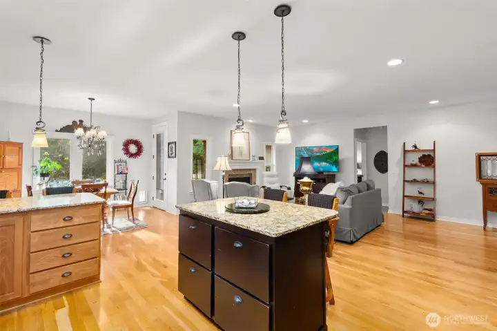 Never miss a conversation, or your favorite chill video just because you're in the kitchen.