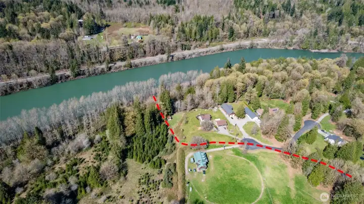 River access from Property