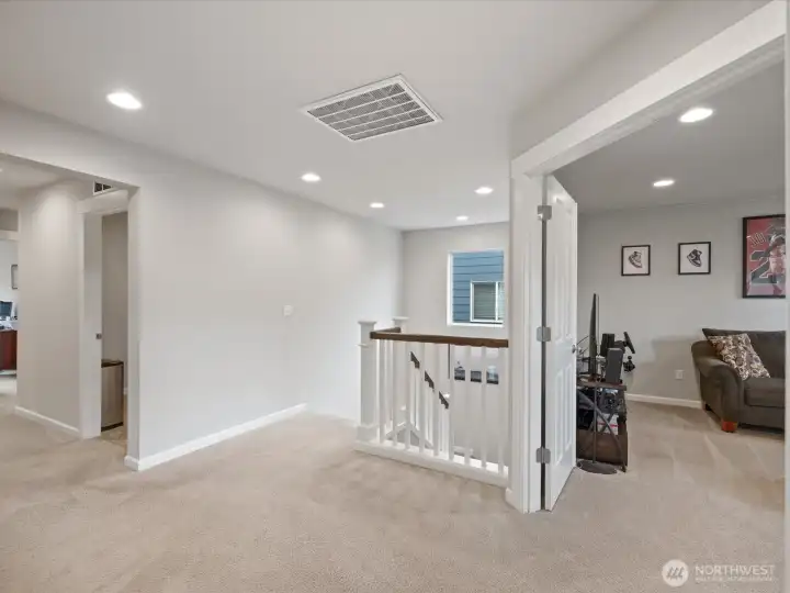 French Doors Allowing a More Spacious Setting