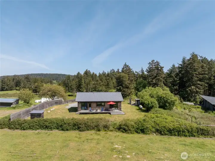 All day sun for future gardening on this 1.5 acre parcel surrounded by larger properties.