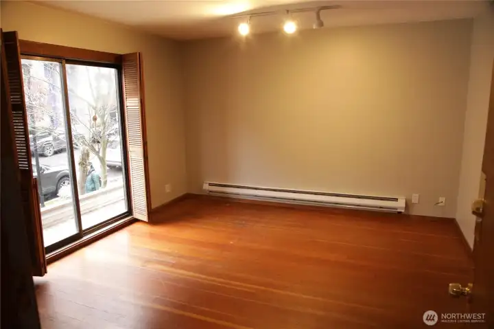 Unit 1 showing entrance and fridge in backround Unit 1 showing entrance and fridge in backround