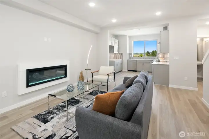 Open-concept living