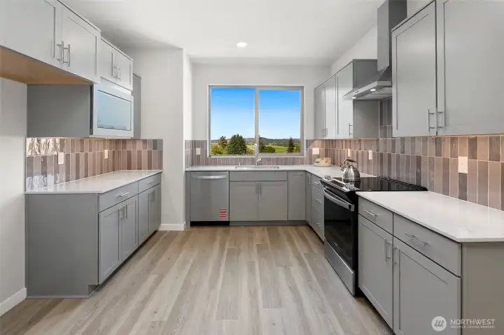 Designer selected finishes