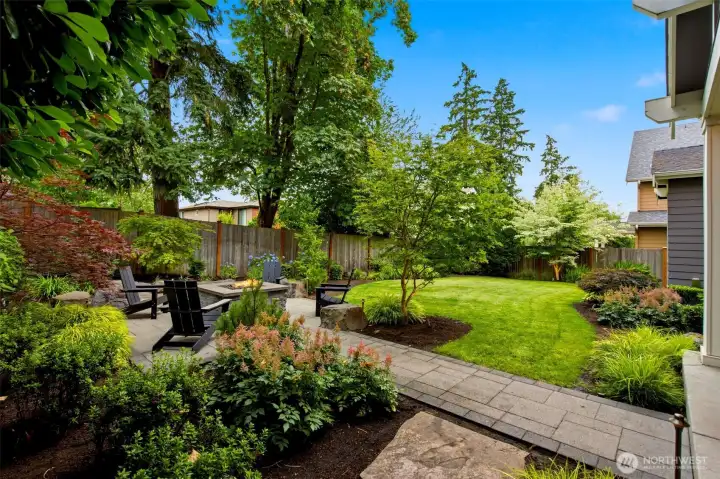 Professionally landscaped by