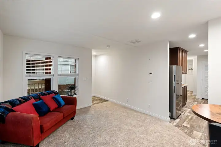 Kitchen off Living Kitchen off Living