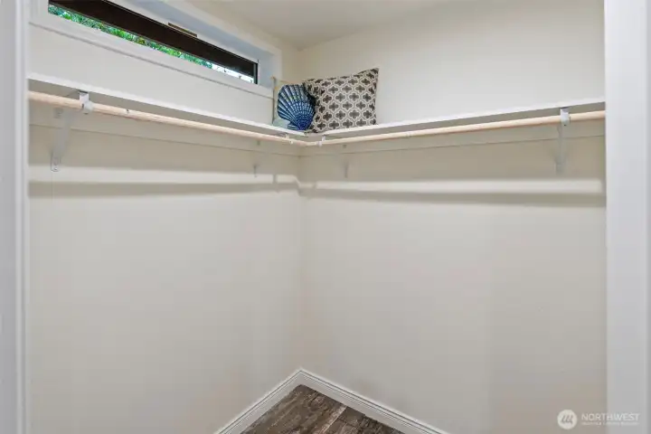 Primary Walk-in Closet Primary Walk-in Closet