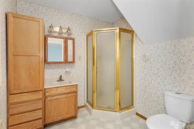 Guest bathroom on main floor