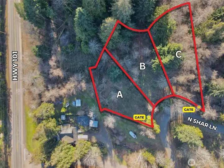 Approximate boundaries in red.