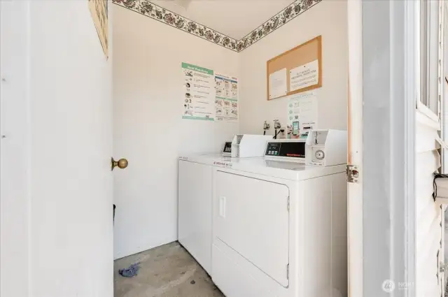 Laundry Room is right next to the Garage!