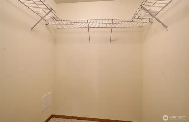 Primary Walk in Closet