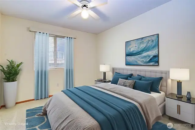 Virtually Staged Bedroom2
