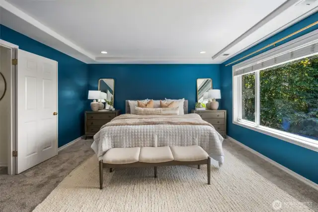 Primary bedroom suite