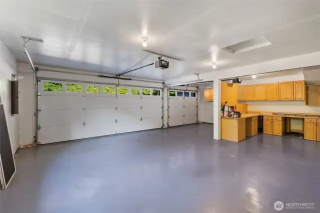 3 car garage