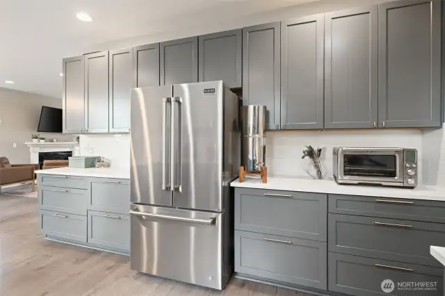 YES! There is storage galore, AND there's even a pantry!