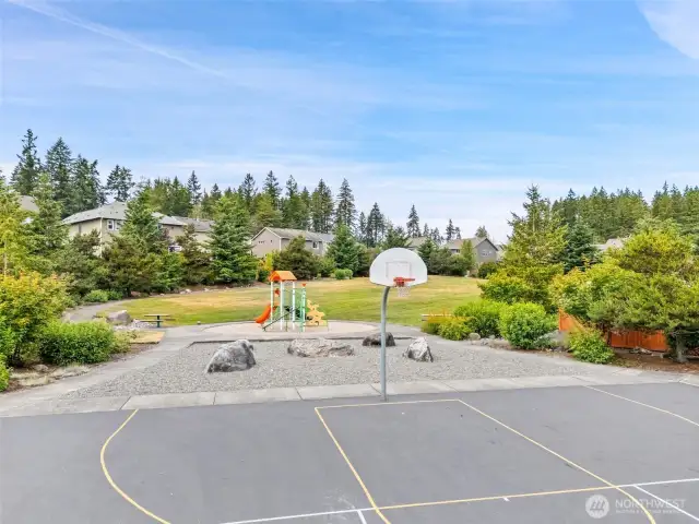 Did I mention the neighborhood sport court??