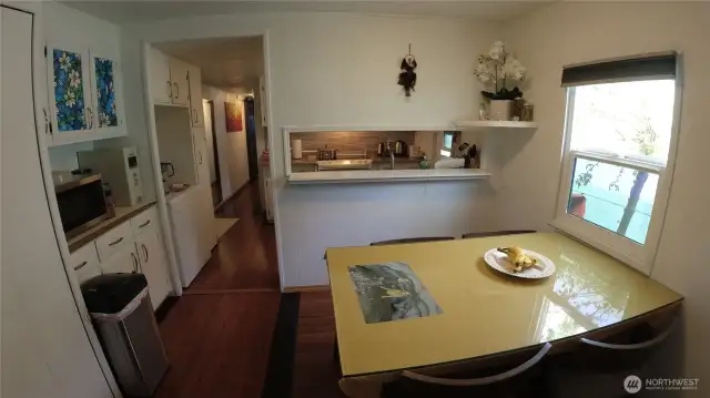 Looking to kitchen