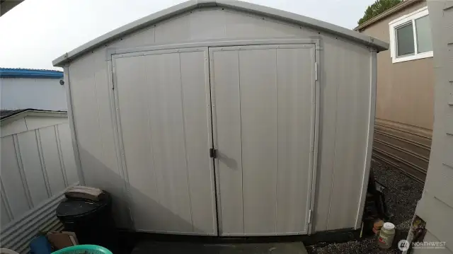 Large storage shed
