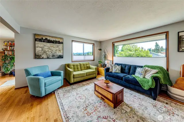 Living Room w/ Southern Facing Picture Window