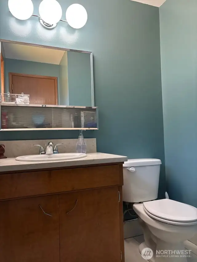 Half Bath off Primary