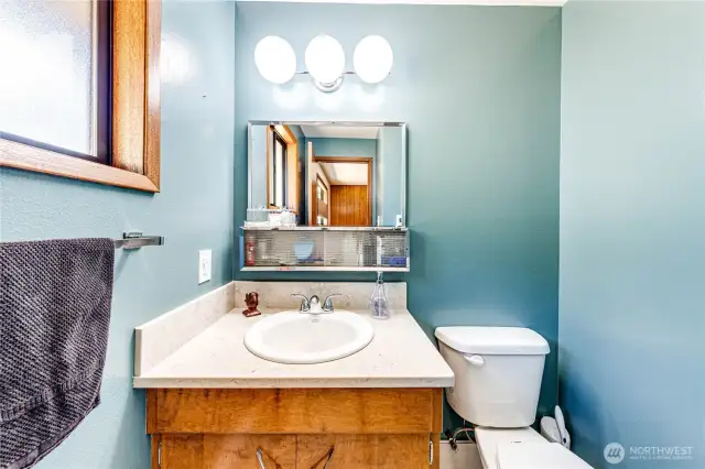 Half Bath off Primary