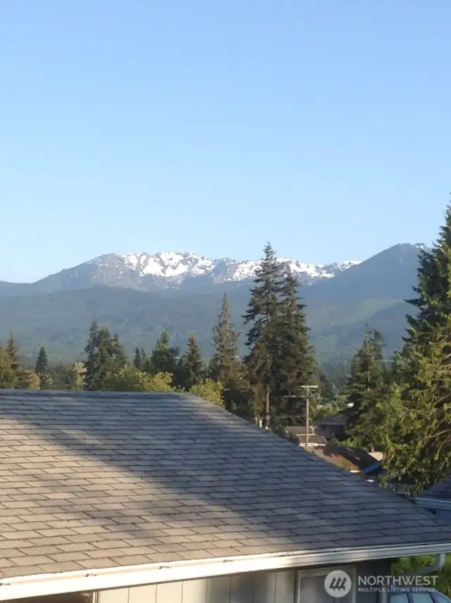 Mountain View from Backyard