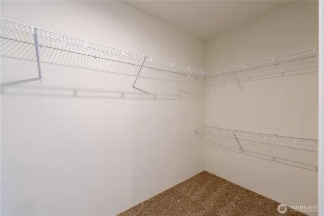 Primary Walk In Closet