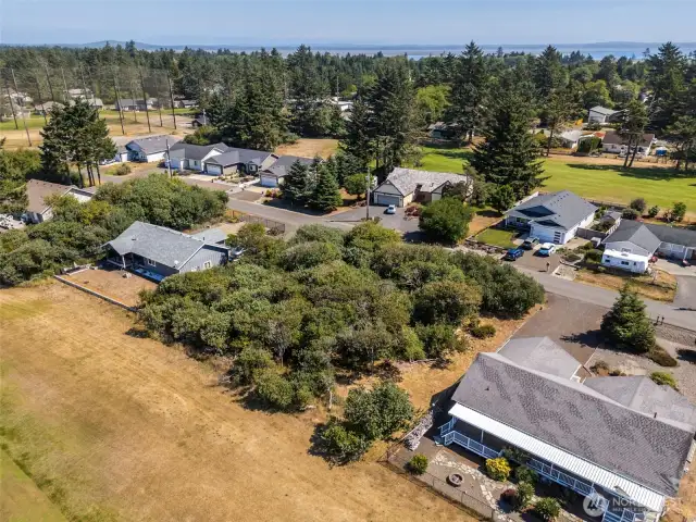 Vacant lot for sale next door.
